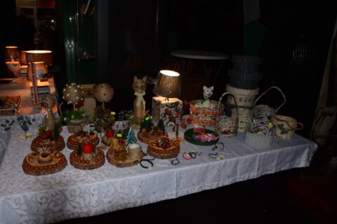 Stoisko zorganizowane w SCK Parku Tradycji, z okazji Jubileuszu Imperium Słońca.