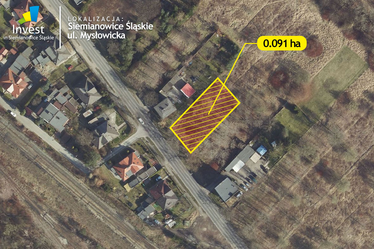 Sprzedaż działki pod zabudowę mieszkaniową i usługową przy ul. Mysłowickiej
