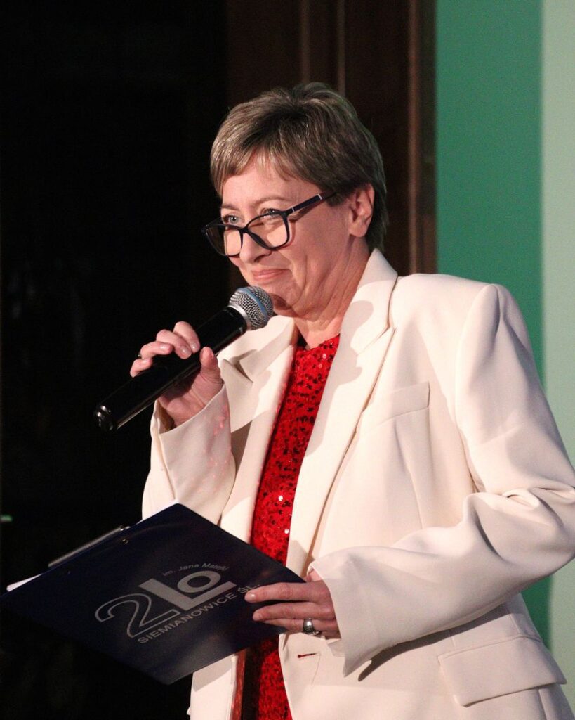 Pomysłodawczyni imprezy, mgr Monika Maćkowiak