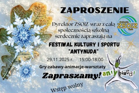 Zaproszenie na ANTYnudę