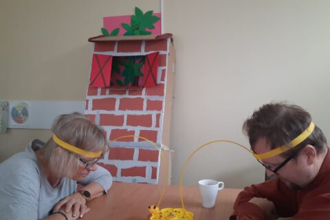 zajęcia w Dziale Reintegracji Osób Niepełnosprawnych