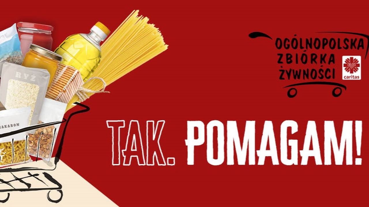 Tak, pomagam akcja Caritas