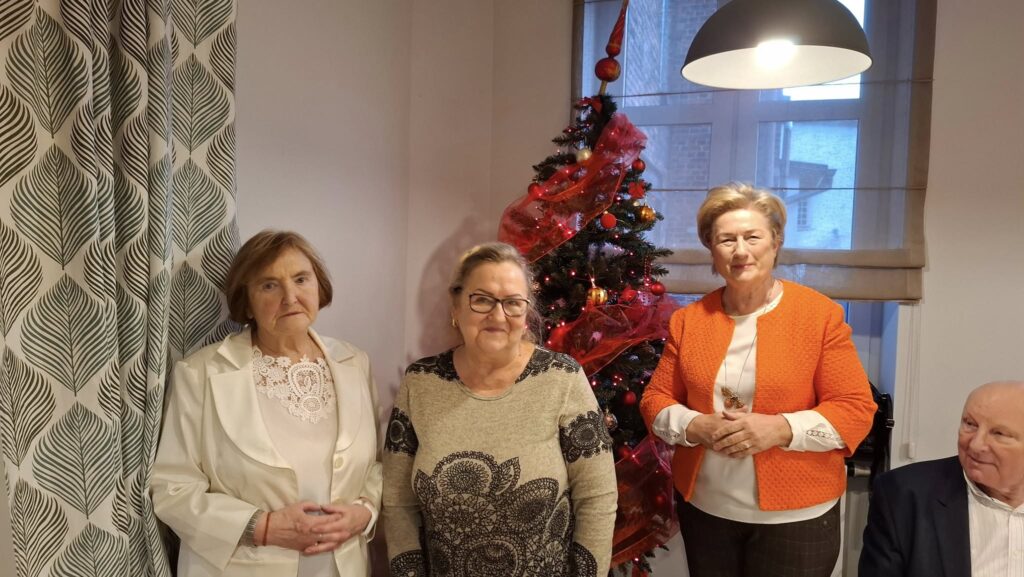 Spotkanie świąteczne w Siemianowickim Kole Polskiego Związku Niewidomych