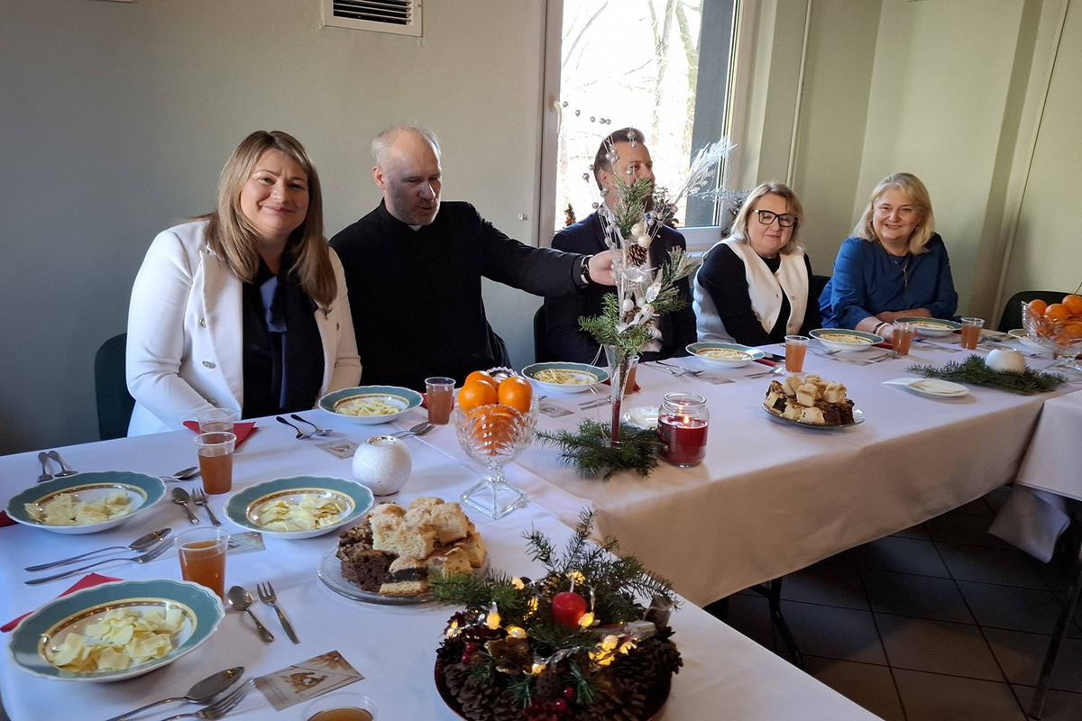 Spotkanie wigilijne w „Przystani”