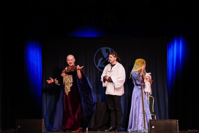 Kabaret K2 podczas występu w SCK - Bytków