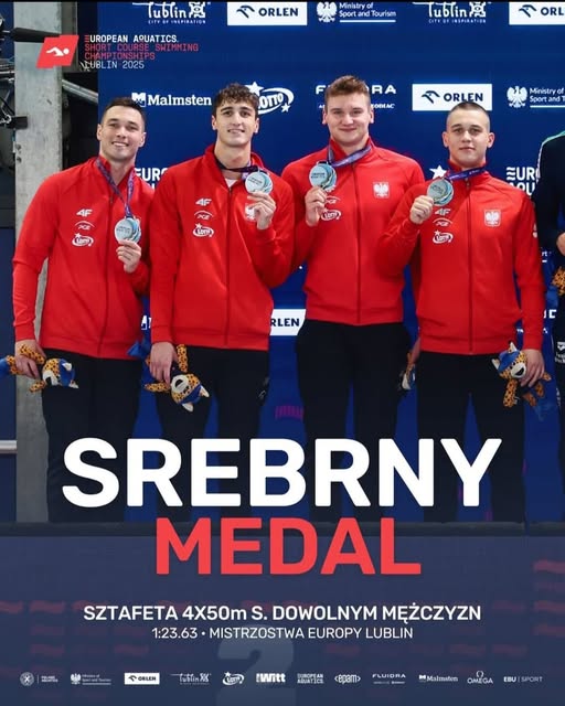 Sukces siemianowickich pływaków na Mistrzostwach Europy