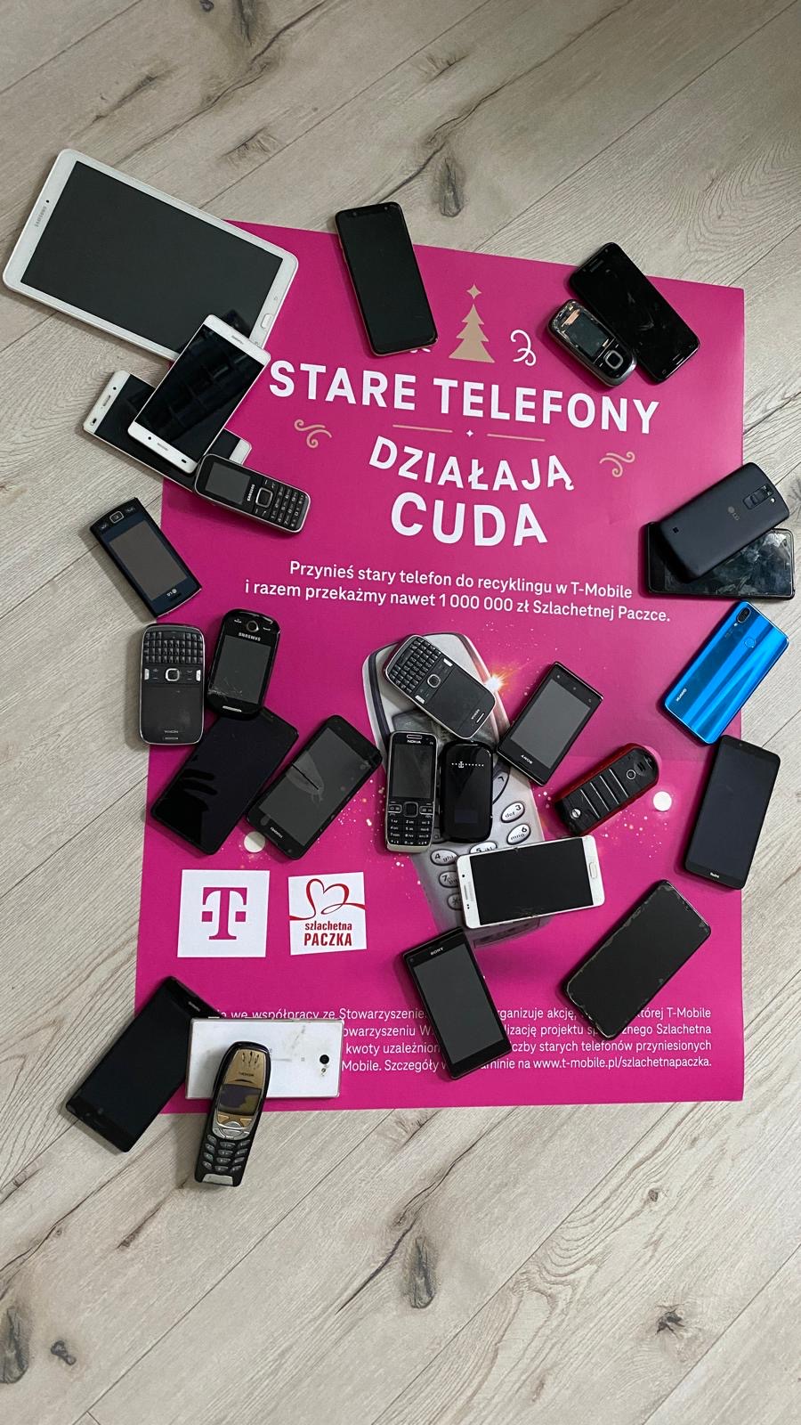 Oddaj stary telefon na Leśną – akcja w Matei