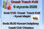Plakat zapraszający na Orszak Trzech Króli