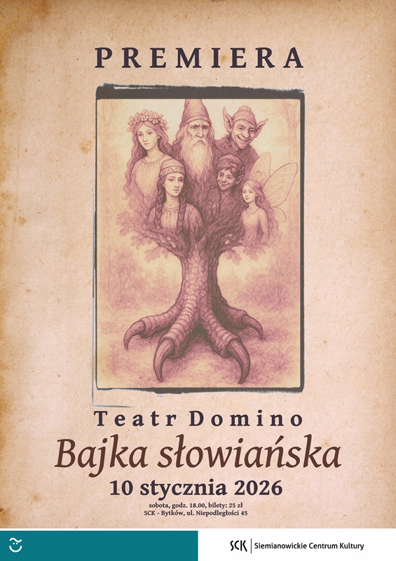 Teatr Domino i Siemianowickie Centrum Kultury zapraszają na kolejną premierę!