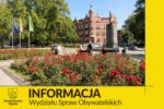 Informacja Wydziału Spraw Obywatelskich