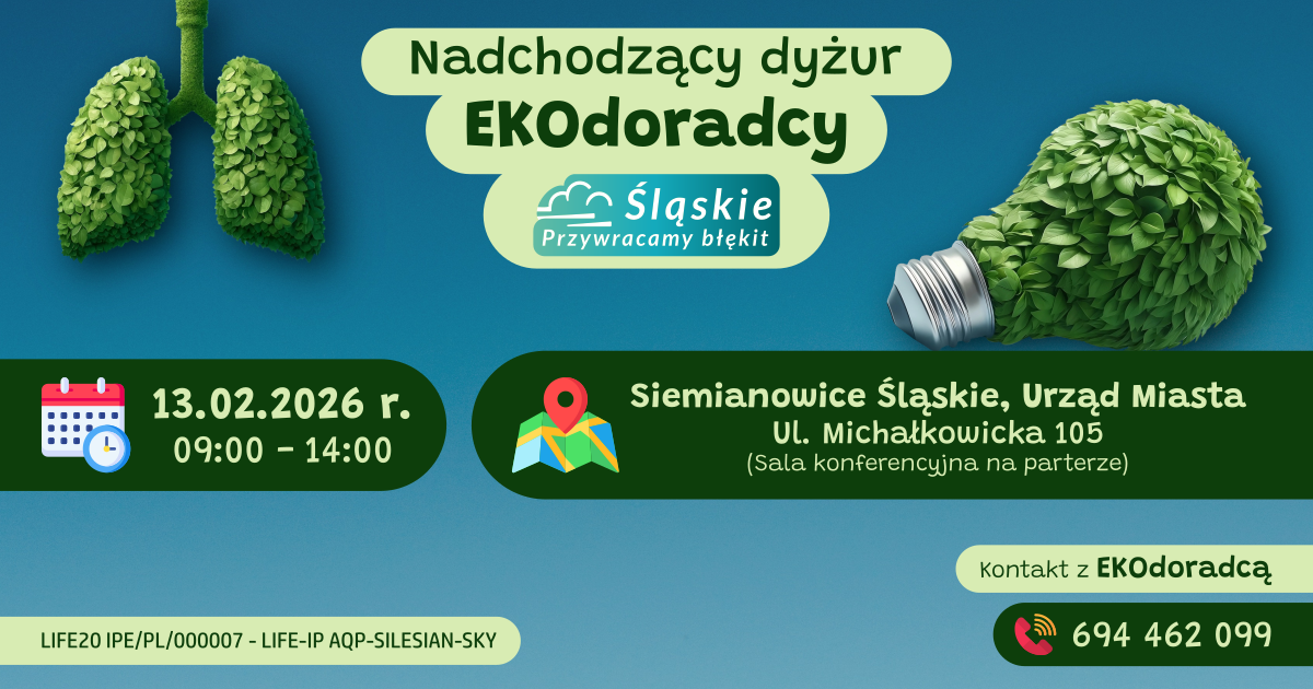 Nadchodzący dyżur Ekodoradcy