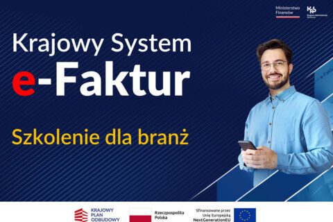 KSeF- Szkolenia dla branż - plakat
