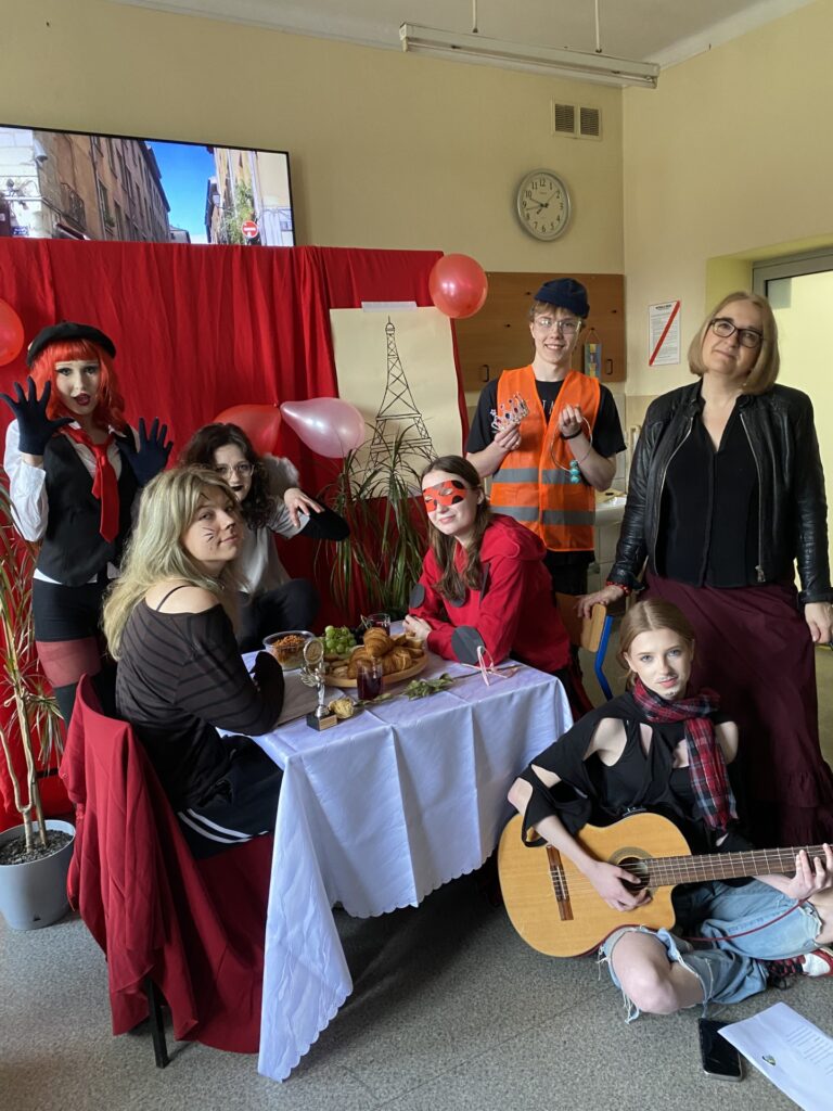 Maturzyści jako Francuzi