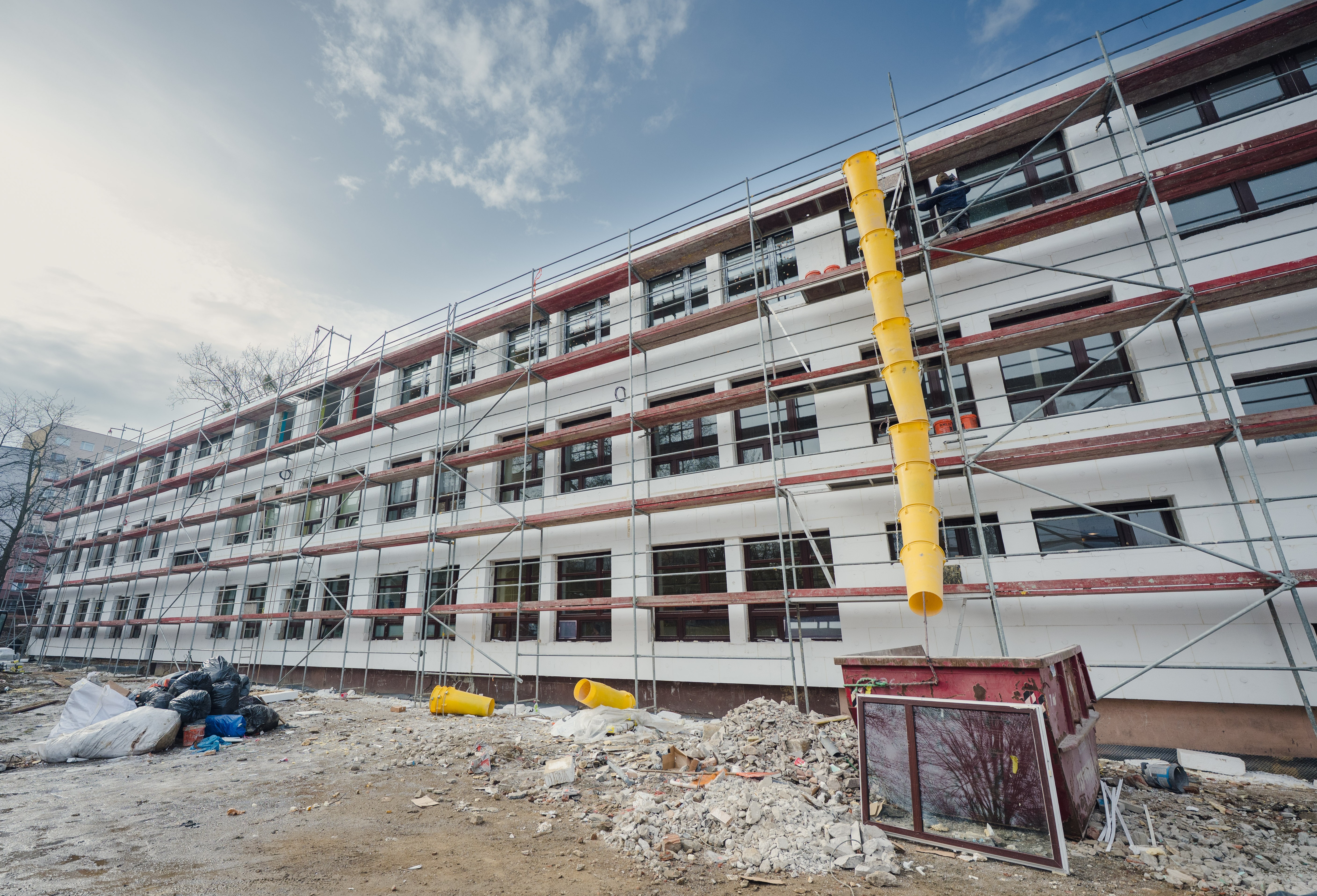 Trwa termomodernizacja SP 8