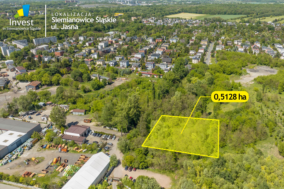 Sprzedaż nieruchomości pod zabudowę mieszkaniową jednorodzinną w rejonie ul. Jasnej