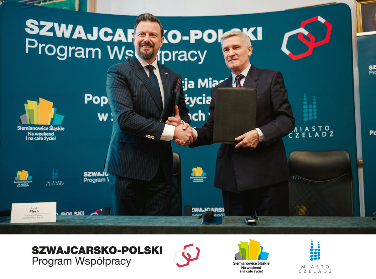 Siemianowice Śląskie i Czeladź podpisały umowę partnerską. Rusza projekt za ponad 80 mln