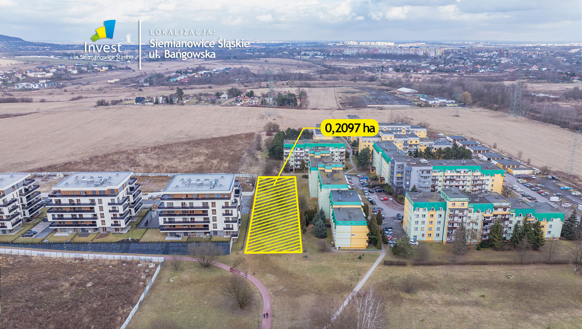 Sprzedaż nieruchomości pod zabudowę mieszkaniową mieszaną w rejonie ul. Bańgowskiej