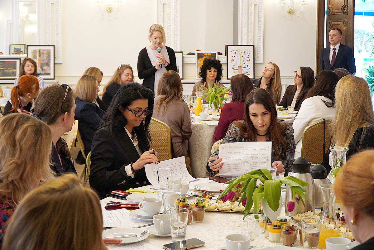 Udane spotkanie „Kobiet Przedsiębiorczych”w Zameczku