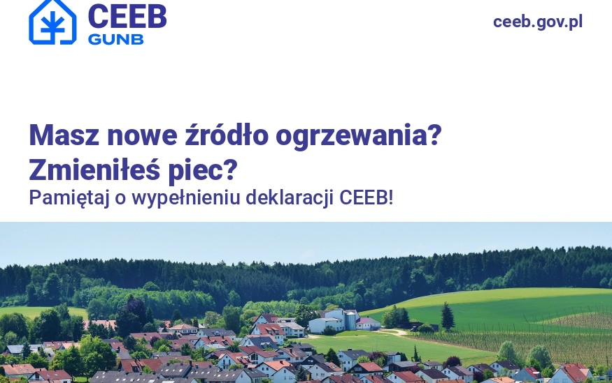Pamiętaj o wypełnieniu deklaracji CEEB