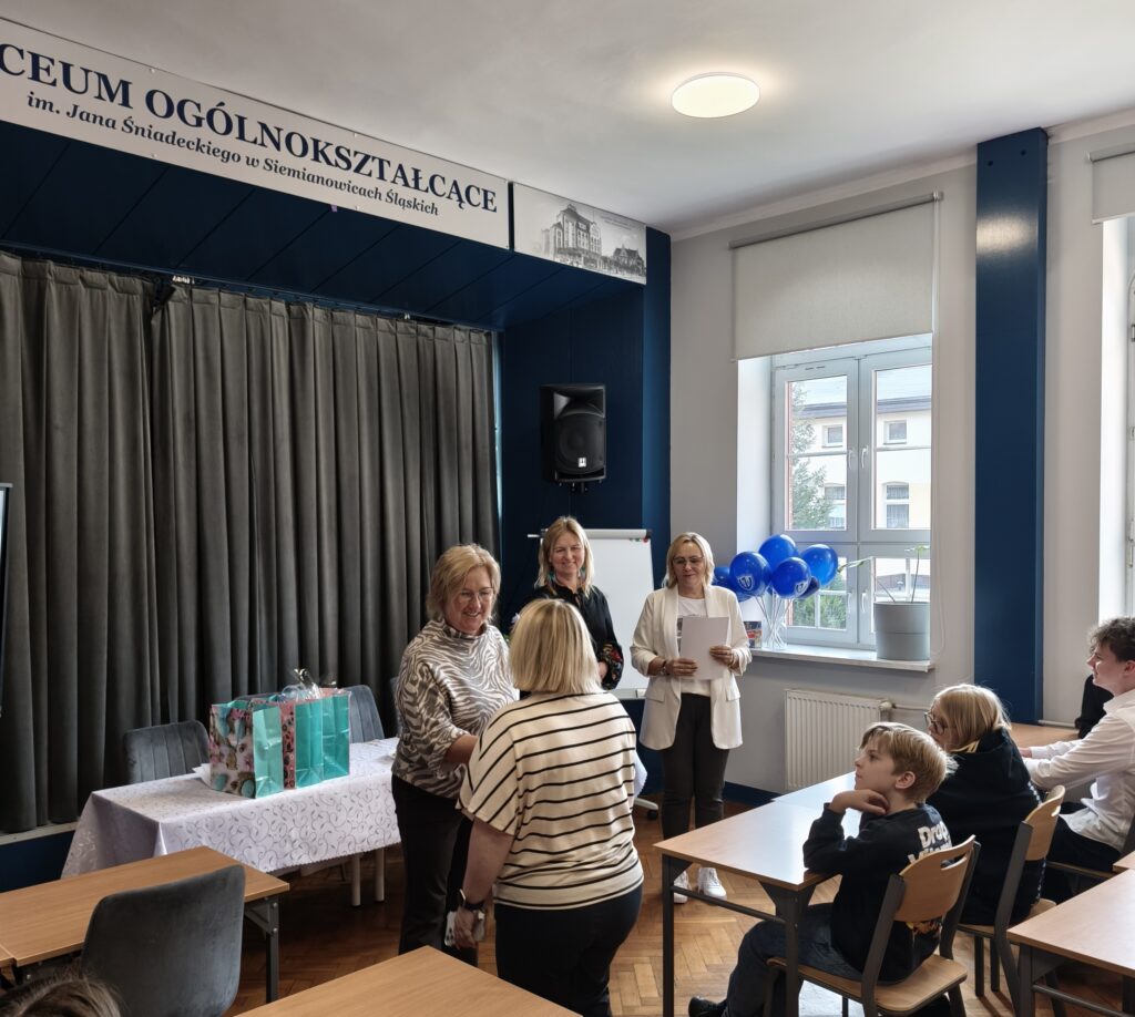 Podziękowania dla szkół biorących udział w konkursie.