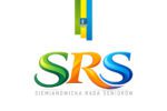 Logo Siemianowickiej Rady Seniorów. Napis SRS w kolorach miejskich: zielony, żółty i niebieski a pod nim napis dużymi literami: Siemianowicka Rada Seniorów.