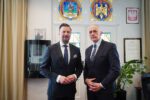 Rafał Piech, Prezydent Miasta Siemianowice Śląskie i Leszek Pietraszek, nowo wybrany szef Górnośląsko-Zagłębiowskiej Metropolii.