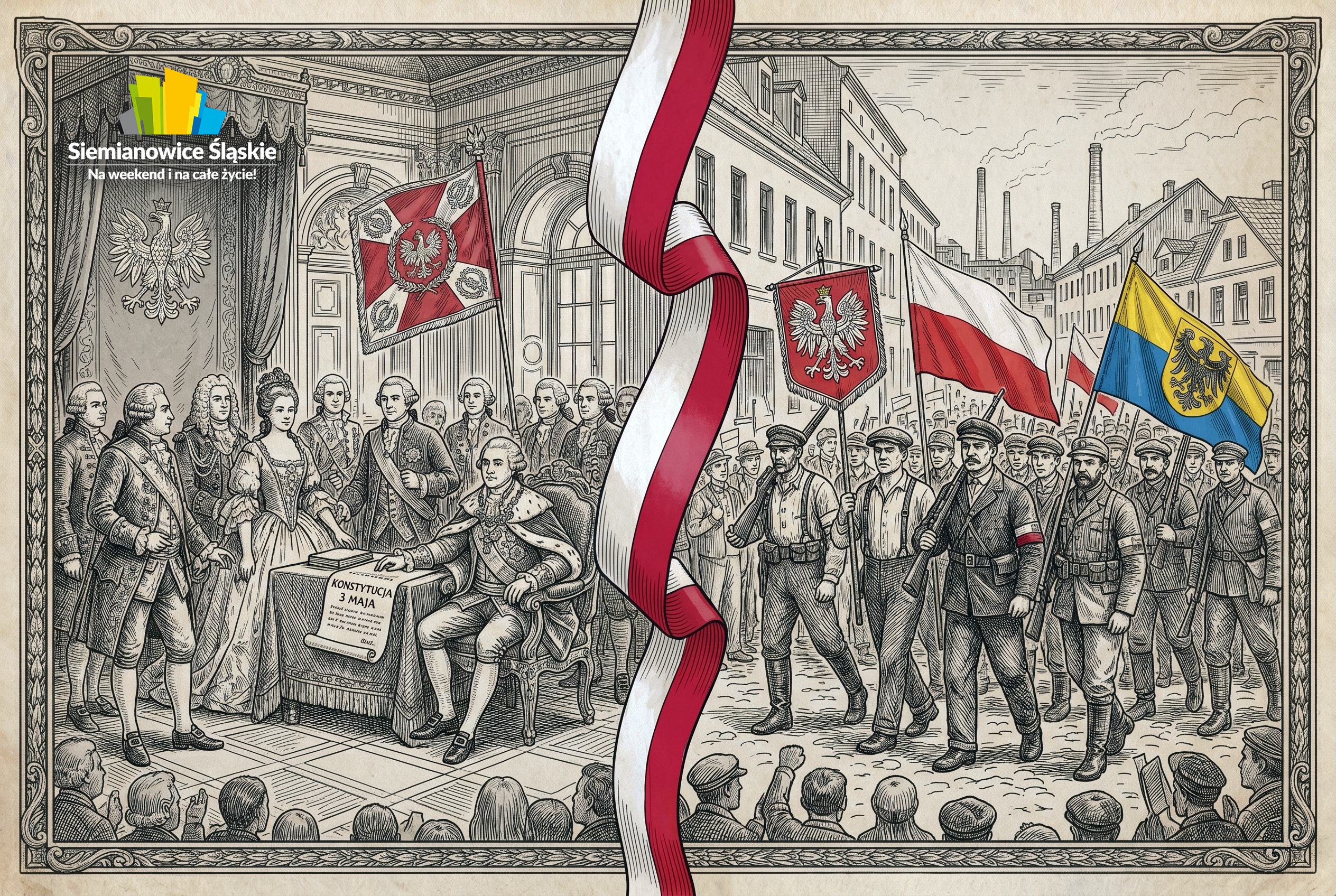 Dwa święta, jedna wielka historia. 3 maja w Siemianowicach Śląskich