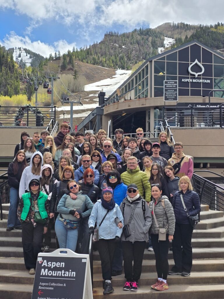 Wśród punktów programu nie mogło zabraknąć wycieczki do Aspen.