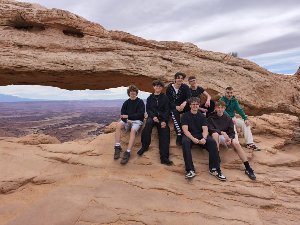 Canyonlands -pamiątkowe zdjęcie przy wjeździe