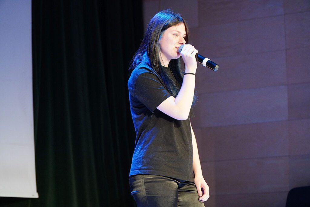 Wanda Sikorska, artystka z MDK im. dr. H. Jordana w Siemianowicach Śląskich.