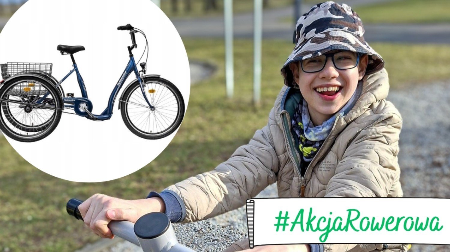 Rusza 4. edycja #AkcjaRowerowa –– pomagamy Tomkowi spełnić marzenie o rowerze rehabilitacyjnym