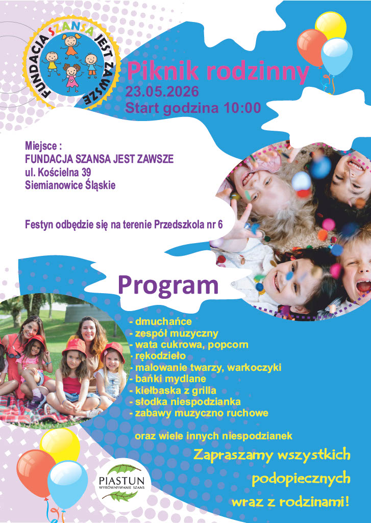 Piknik Rodzinny z Szansą i Piastunem