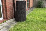 Zbiornik na deszczówkę przy szkole