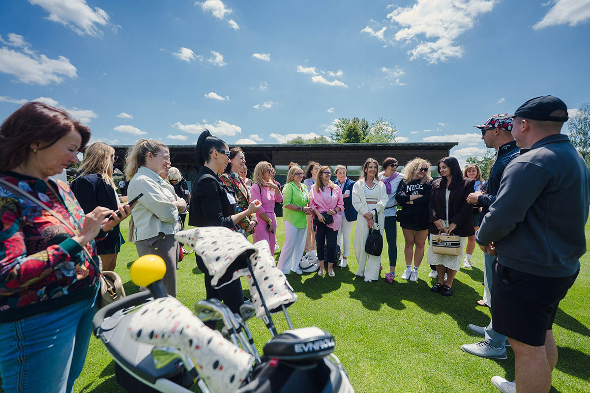 Przedsiębiorcze kobiety spotkały się na polu golfowym w Siemianowicach Śląskich