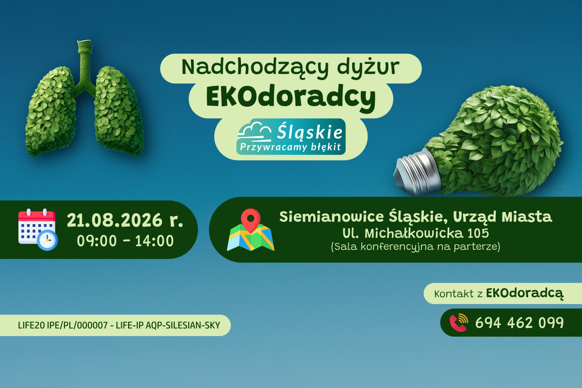 Nadchodzący dyżur Ekodoradcy