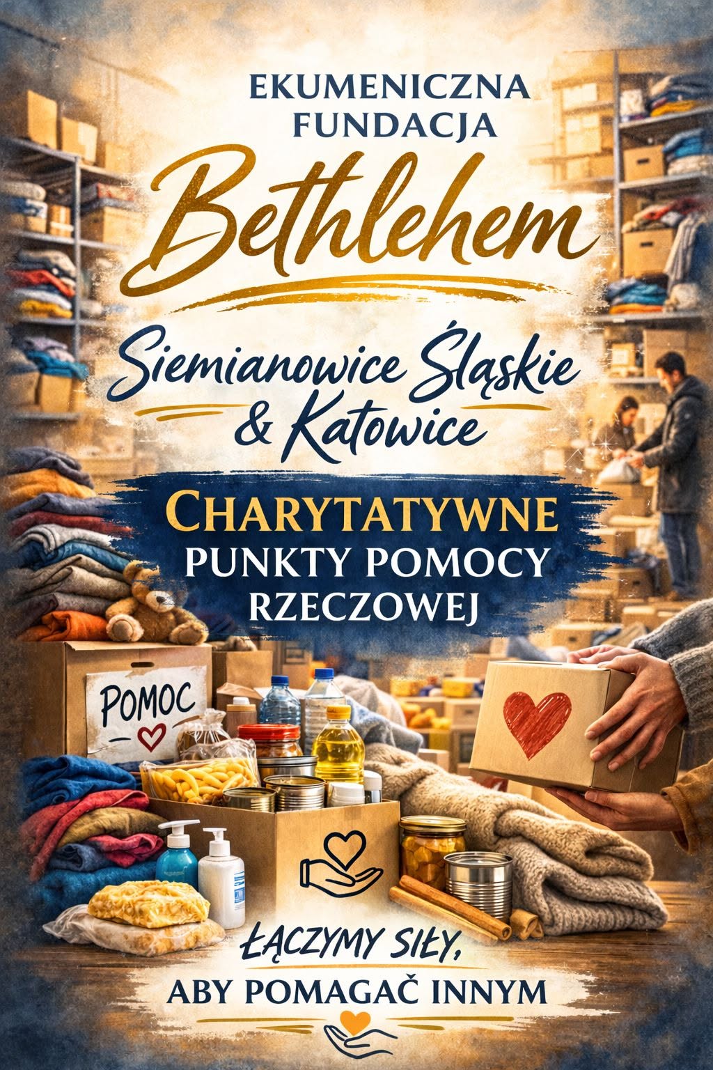 Czwartki w Punkcie Charytatywnym Fundacji Bethlehem
