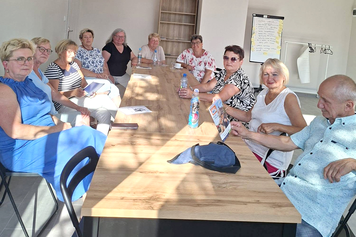 Zaproszenie na spotkanie Klubu Integracyjnego Seniora – Bańgów