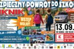 plakat informujący o pikniku