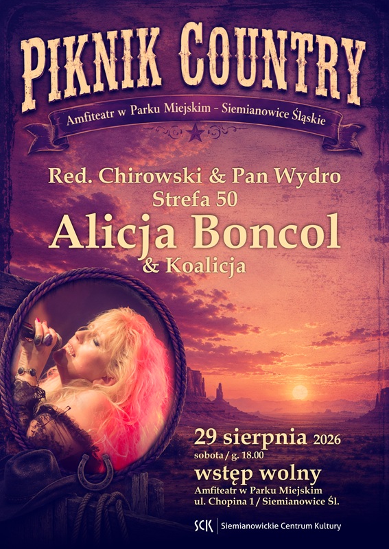 Piknik Country w sierpniu w amfiteatrze