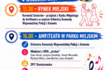 Plakat informujący o wydarzeniu „SENIORALIA 2026”, które odbędzie się w piątek, 4 września 2026 roku.