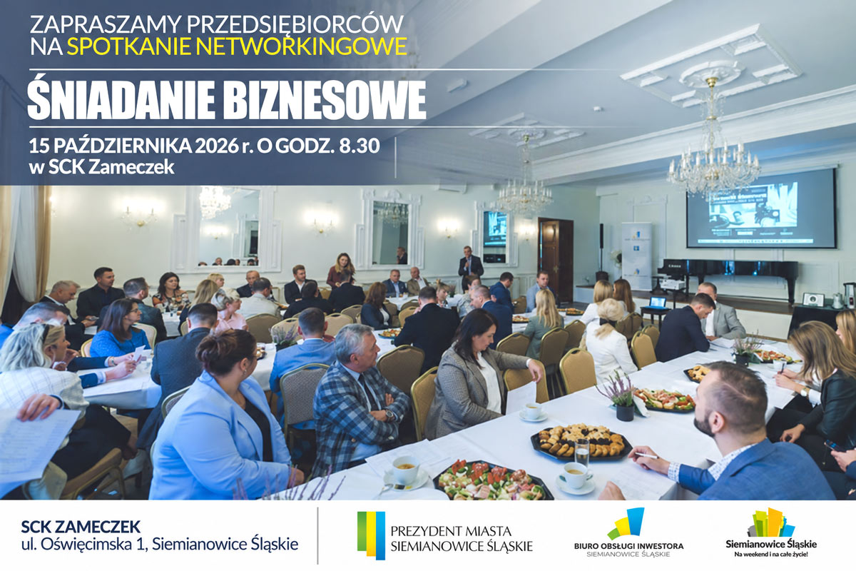 Zapraszamy na Śniadanie Biznesowe