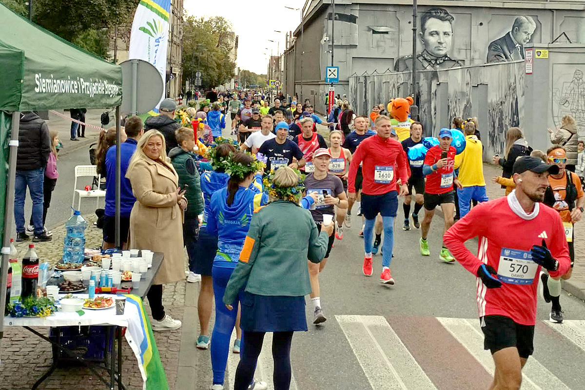 Najdłuższa strefa kibica na trasie tegorocznego, osiemnastego już Silesia Marathonu, będzie w Siemianowicach Śląskich!