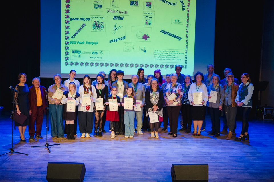 Święto talentów, rodzin i twórczości – podsumowanie Gali „Moja Chwila” Śląskiego Stowarzyszenia Kulturalnego Osób Niepełnosprawnych