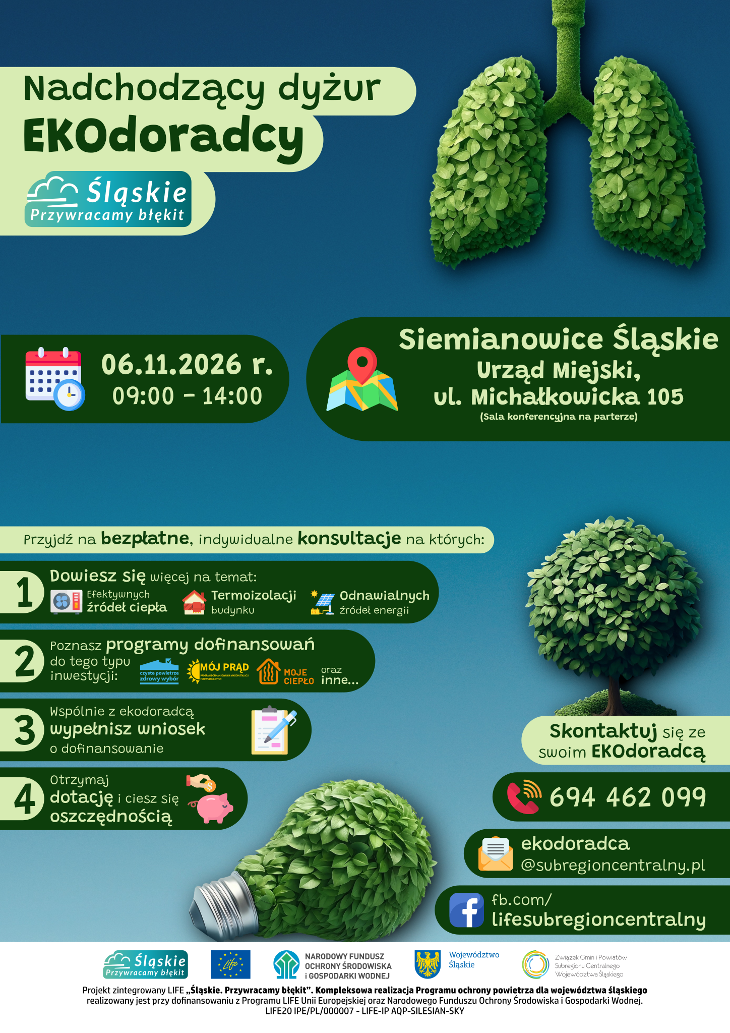 Nadchodzący dyżur Ekodoradcy (6 listopada)