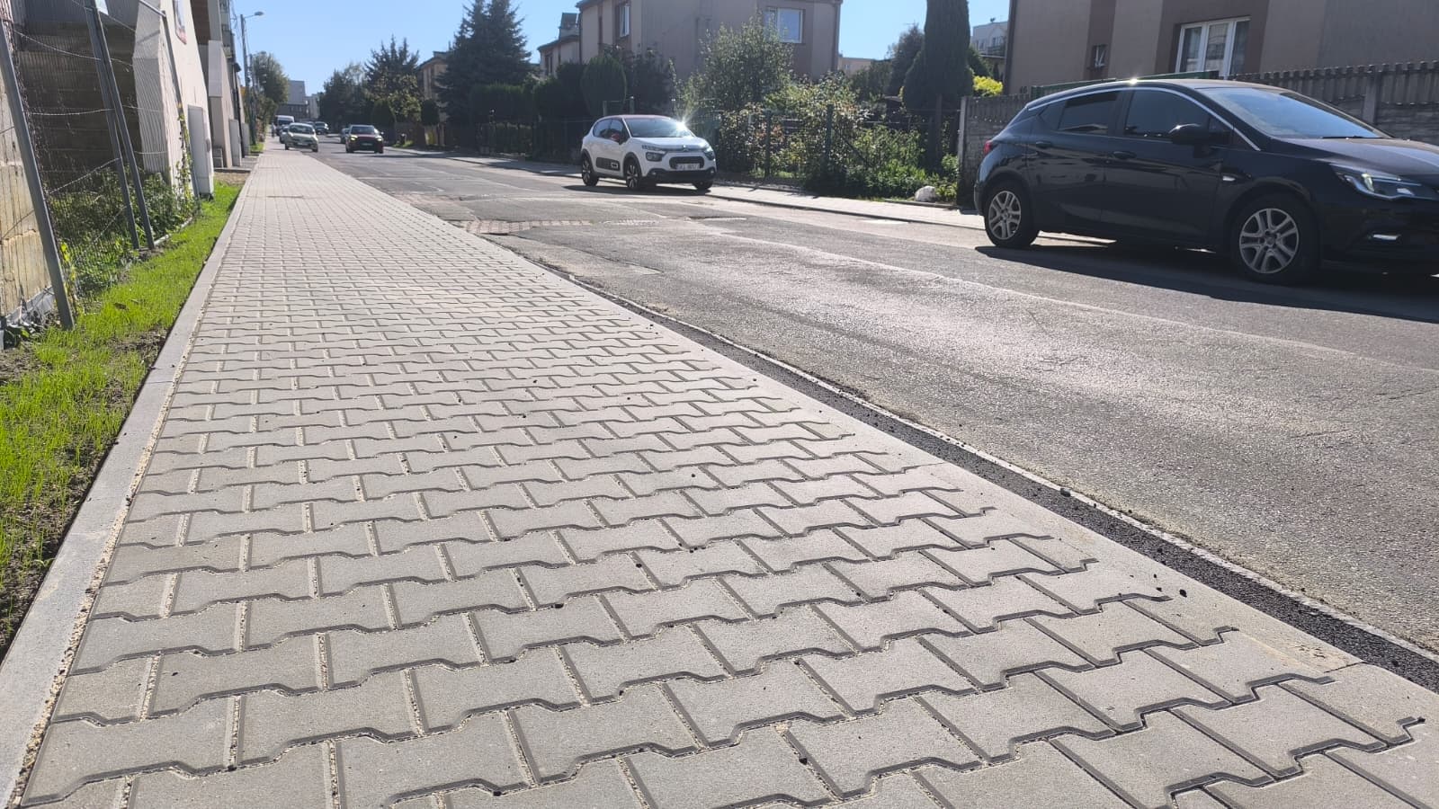 Kolejne chodniki po modernizacji