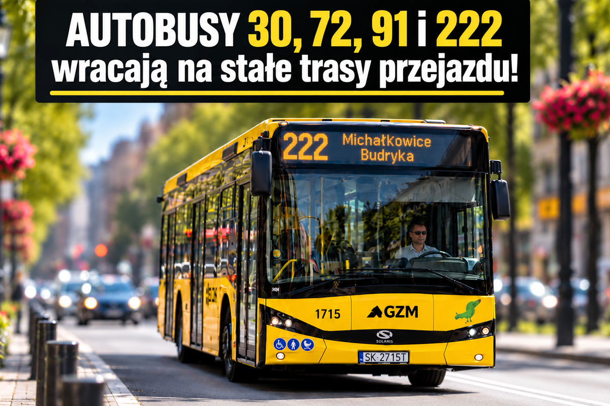 Przywrócenie przejazdu autobusów ul. Żeromskiego w Siemianowicach Śląskich Michałkowicach