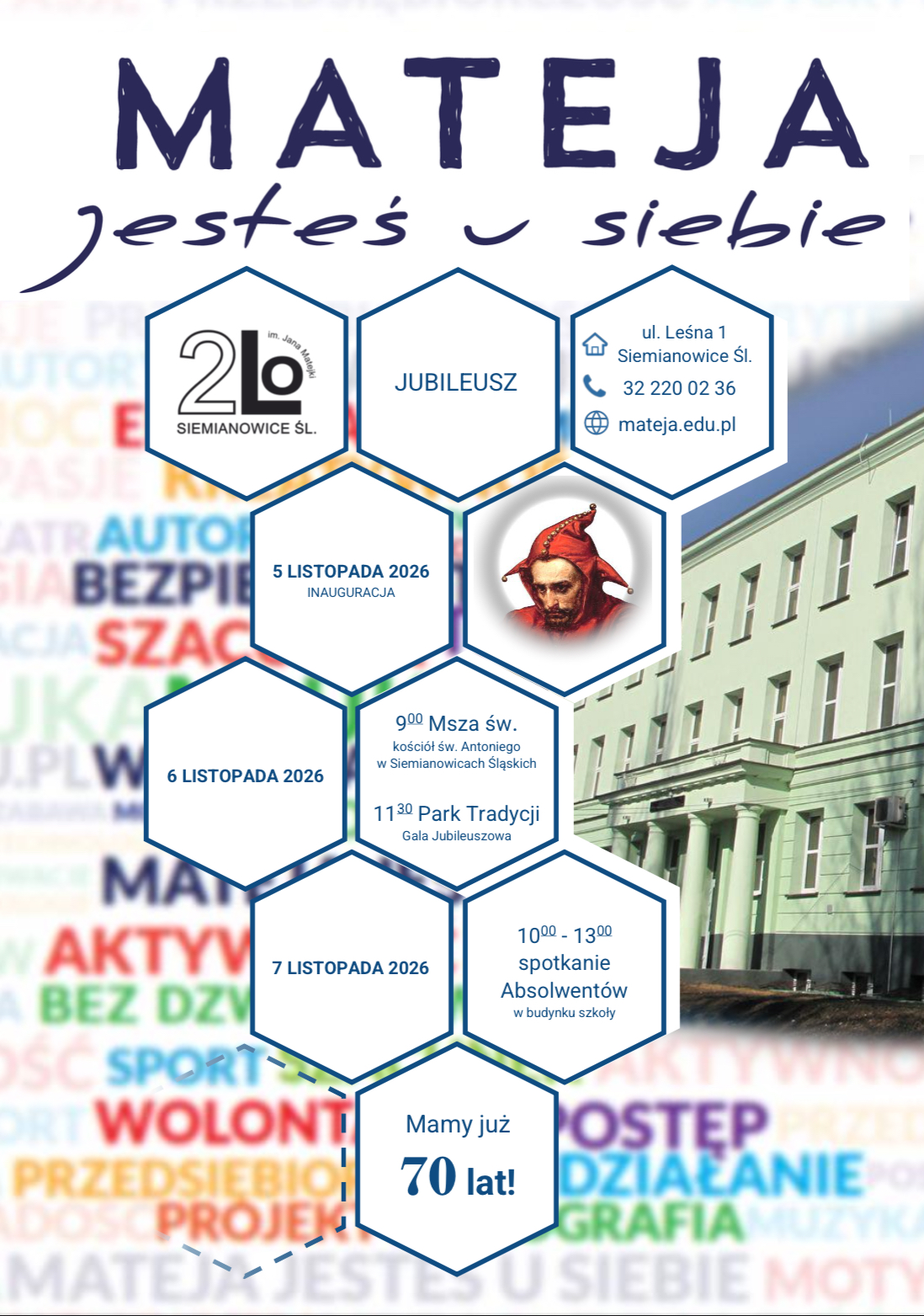 Zaproszenie na spotkanie absolwentów w Matei