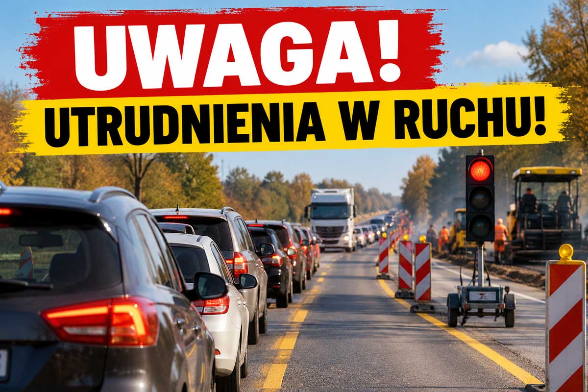 Uwaga kierowcy! Będą utrudnienia w ruchu na DK-94